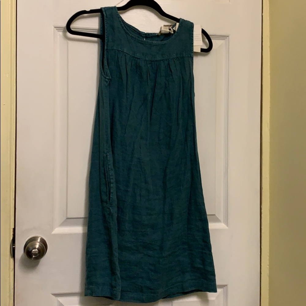 Teal Mid length dress